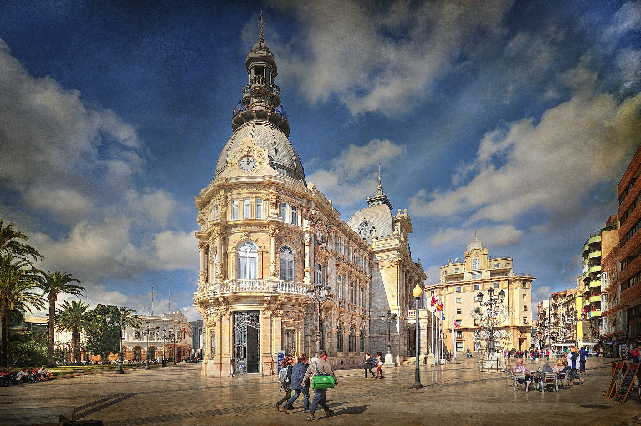 Sigma 10-20mm F4-5.6 EX DC HSM sample photo. Ayuntamiento de cartagena photography