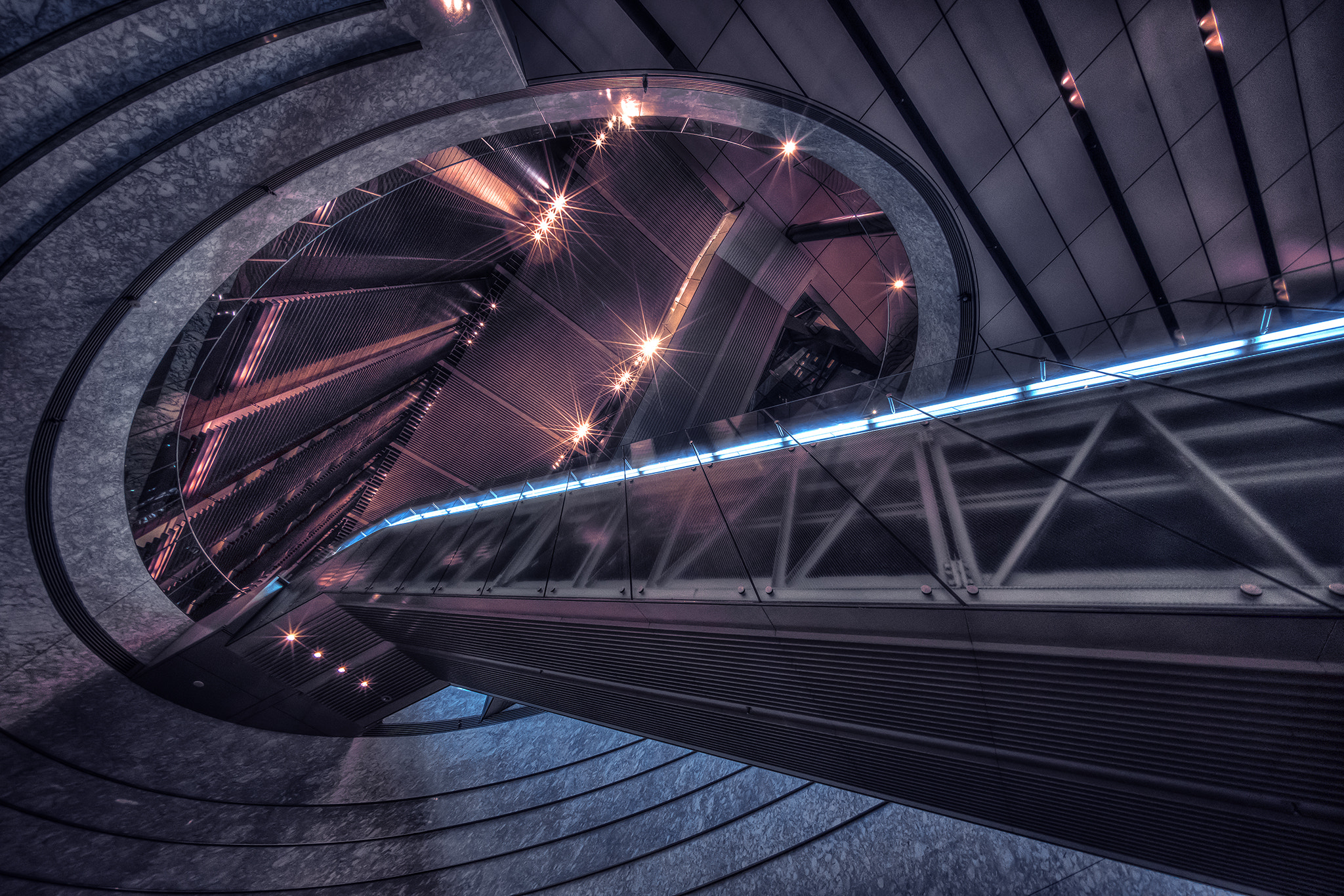 Voigtlander HELIAR-HYPER WIDE 10mm F5.6 sample photo. Underground base photography