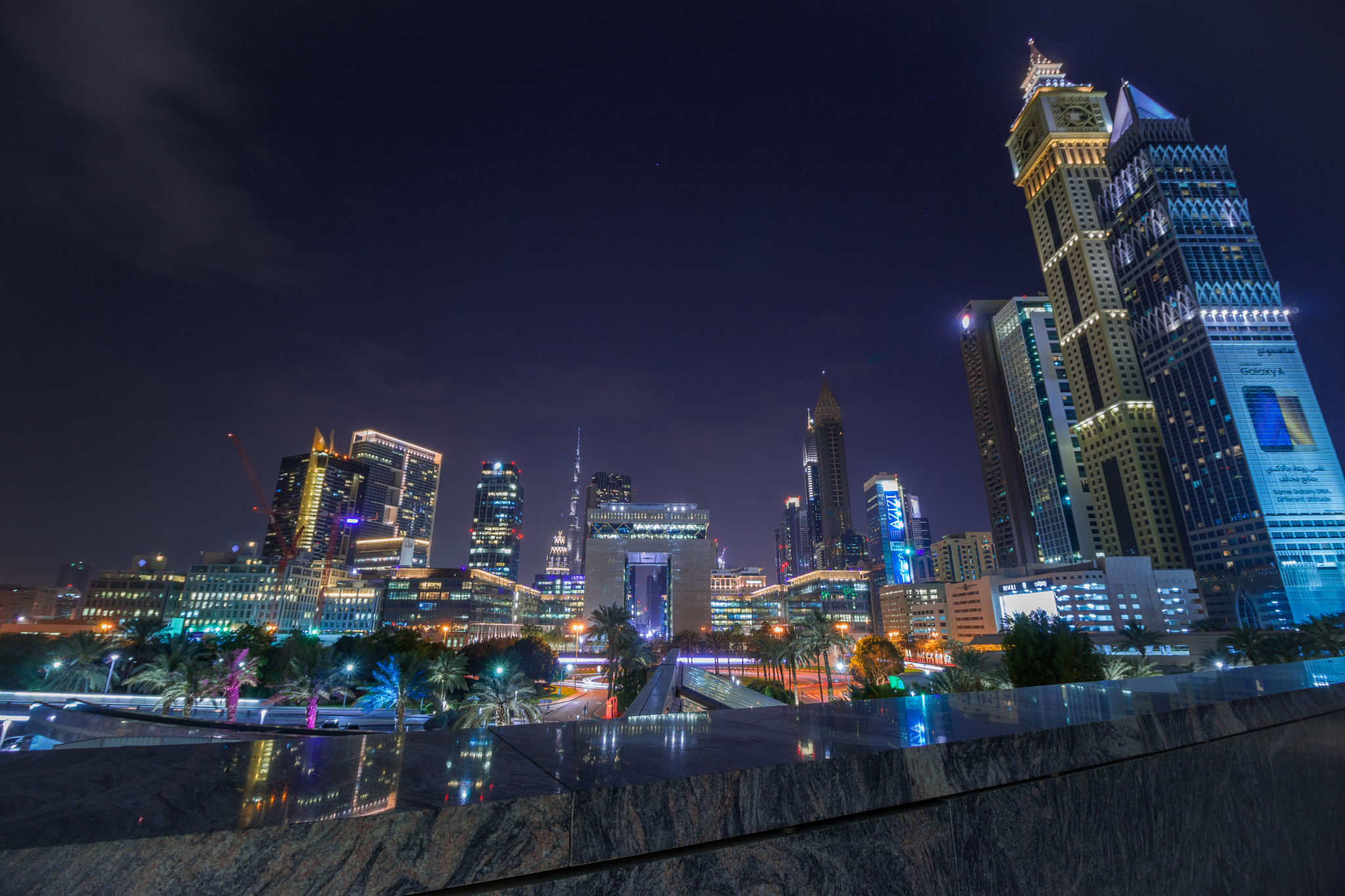 Sony a6000 sample photo. Dubai skyline photography