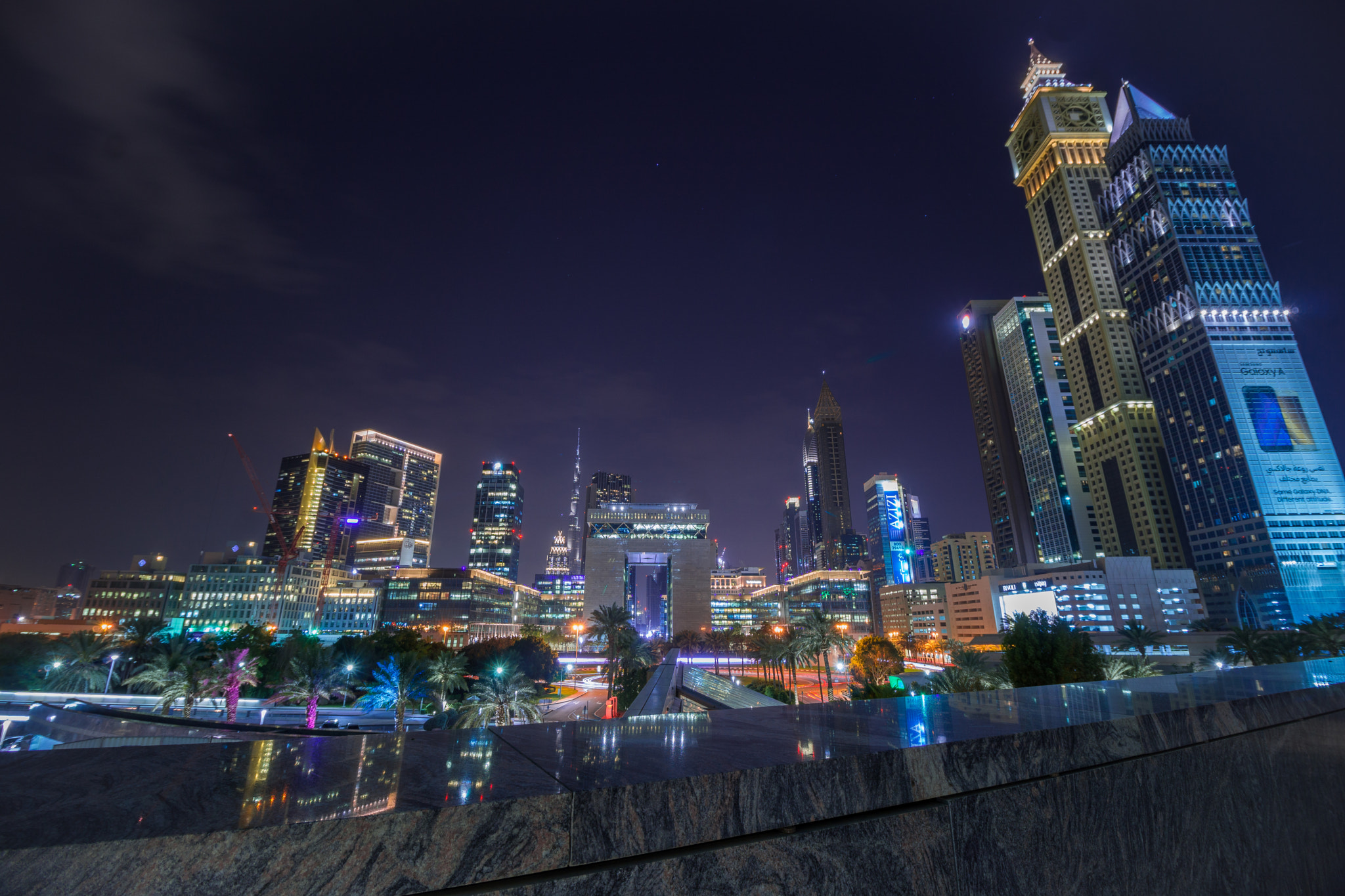 Sony a6000 + Sony DT 50mm F1.8 SAM sample photo. Dubai skyline photography