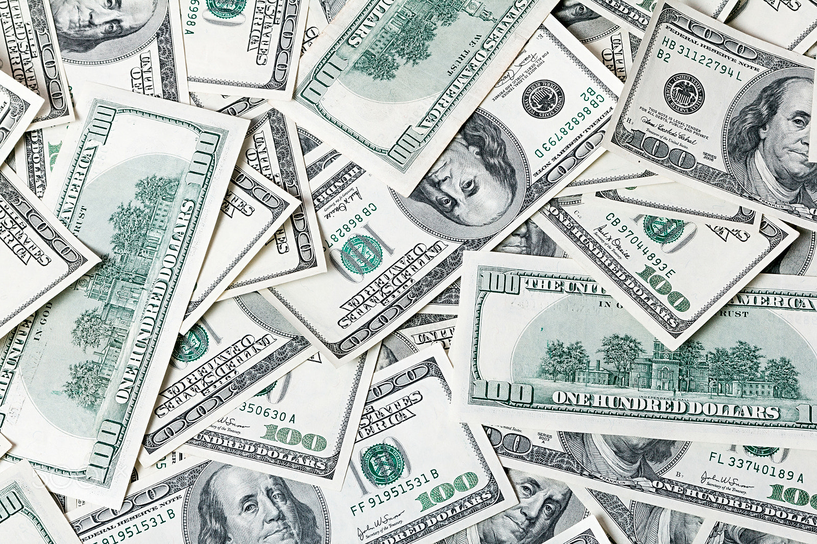 Canon EOS 60D sample photo. Background of hundred dollar bills photography
