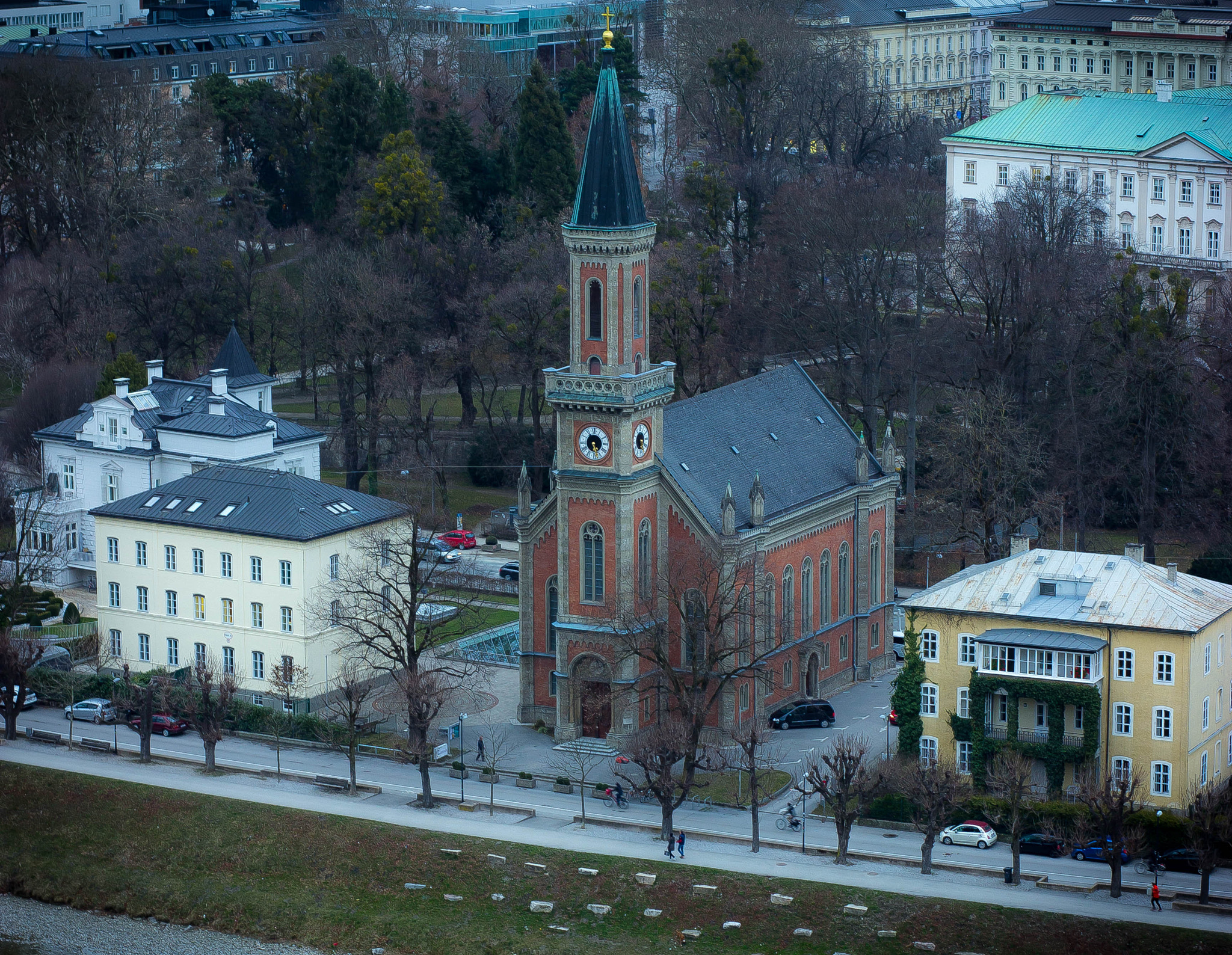 Sigma 50mm F1.4 EX DG HSM sample photo. Evangelische kirche an der salzach photography
