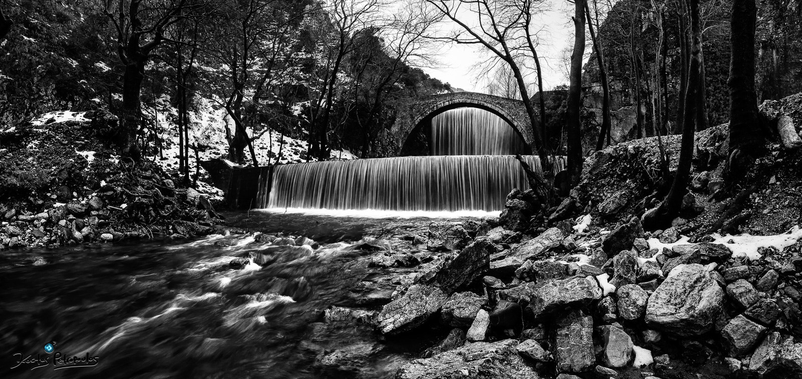 Nikon D610 + Tokina AT-X 16-28mm F2.8 Pro FX sample photo. Paleokaria waterfall photography
