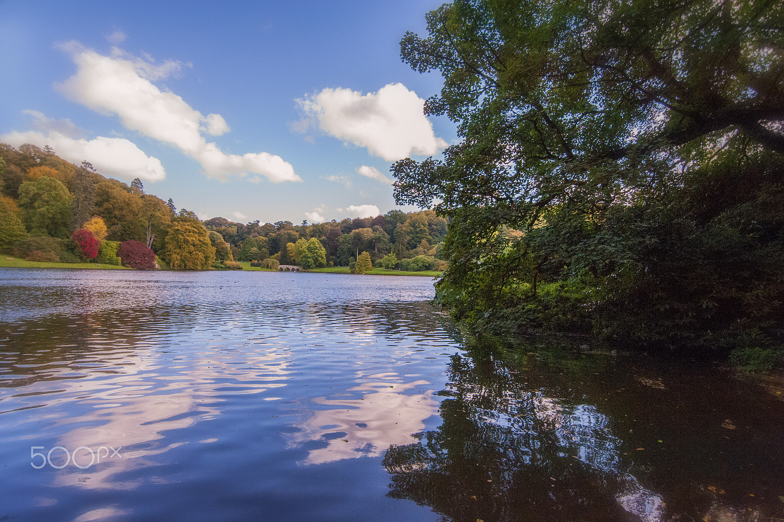 Tokina AT-X 16-28mm F2.8 Pro FX sample photo. Stourhead garden and lake photography