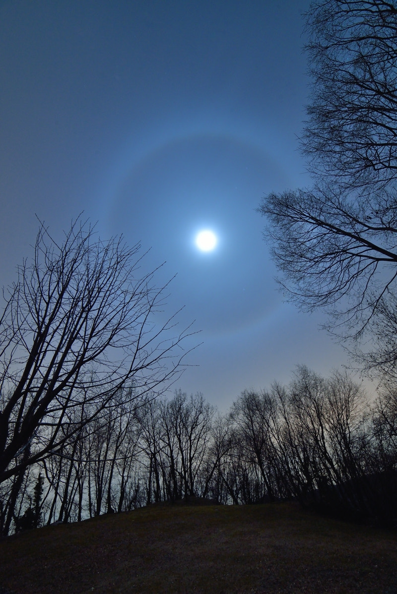 Samyang 14mm F2.8 ED AS IF UMC sample photo. Ring of the moon photography