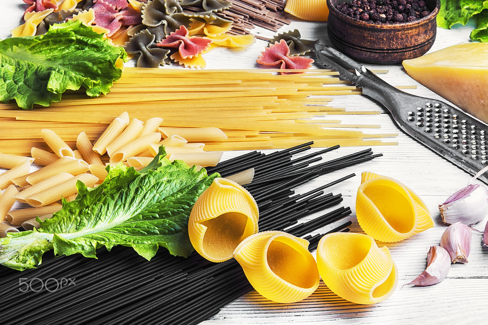 Nikon AF-S Micro-Nikkor 60mm F2.8G ED sample photo. Raw italian pasta photography