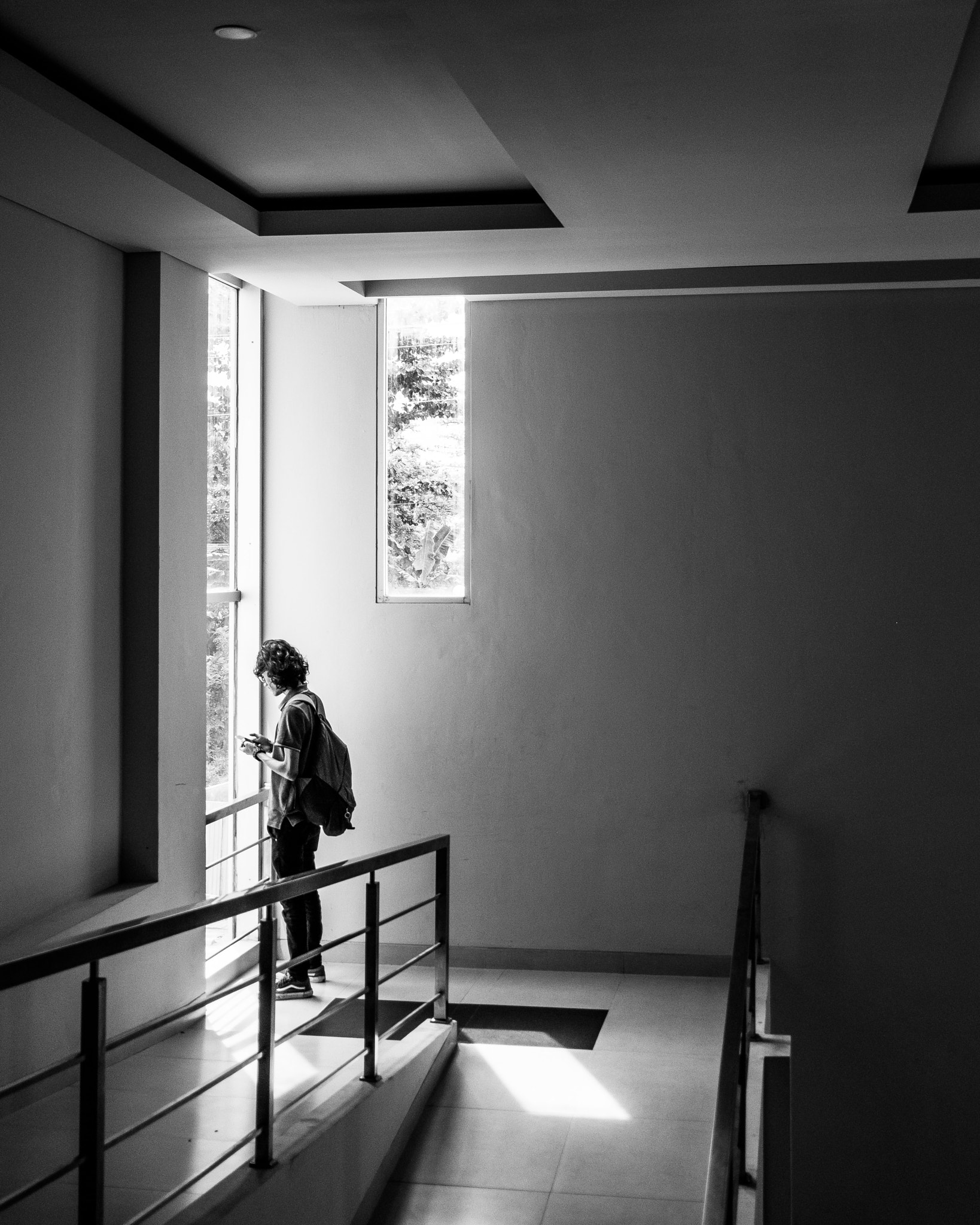 Fujifilm XC 16-50mm F3.5-5.6 OIS sample photo. Man standing photography