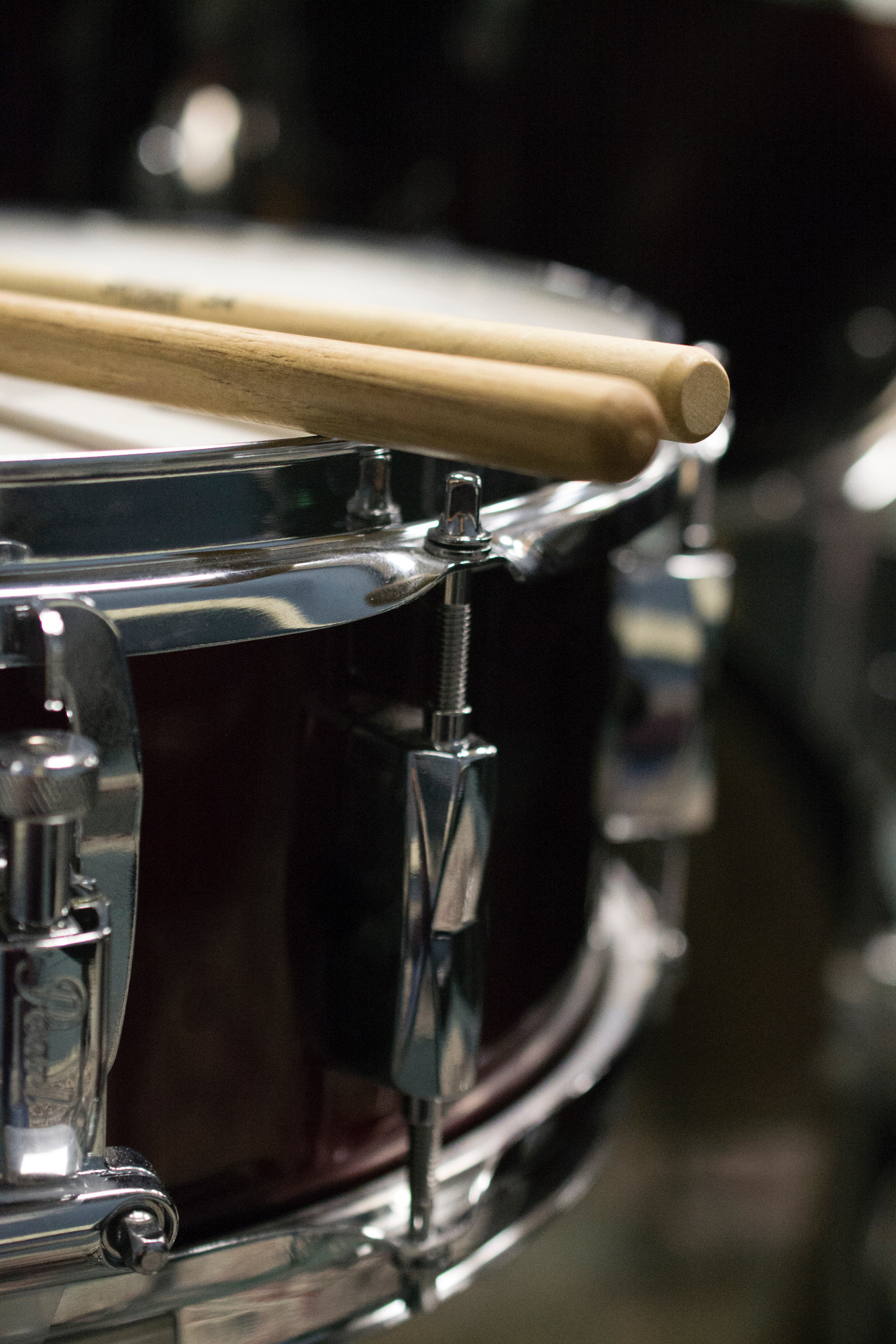 Nikon AF-S DX Micro Nikkor 40mm F2.8 sample photo. Drums photography