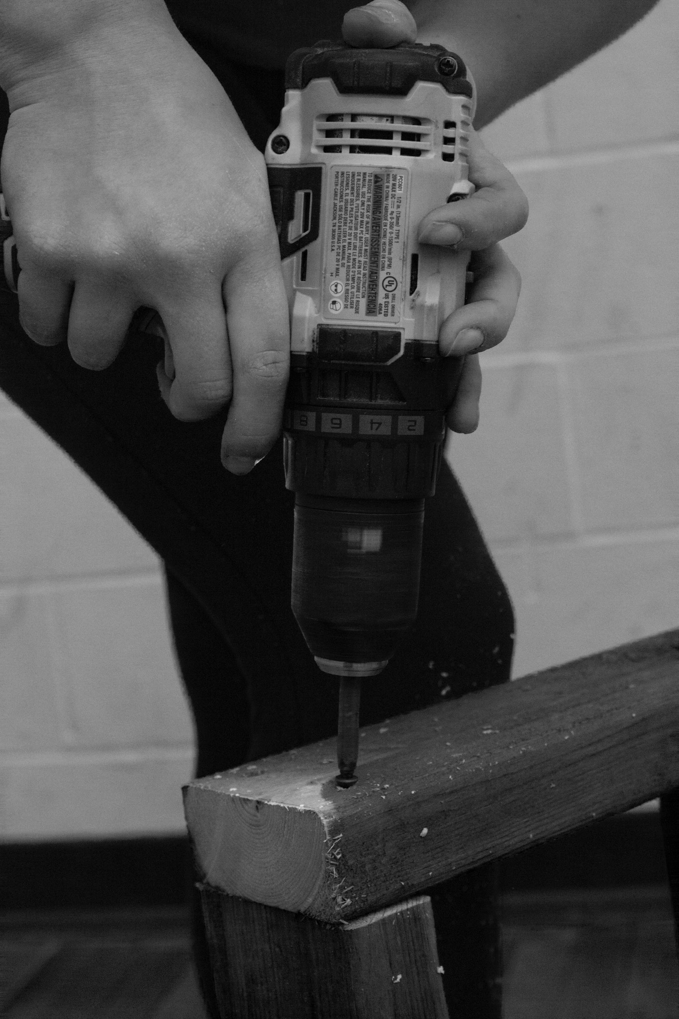 Nikon AF-S DX Micro Nikkor 40mm F2.8 sample photo. Drill photography