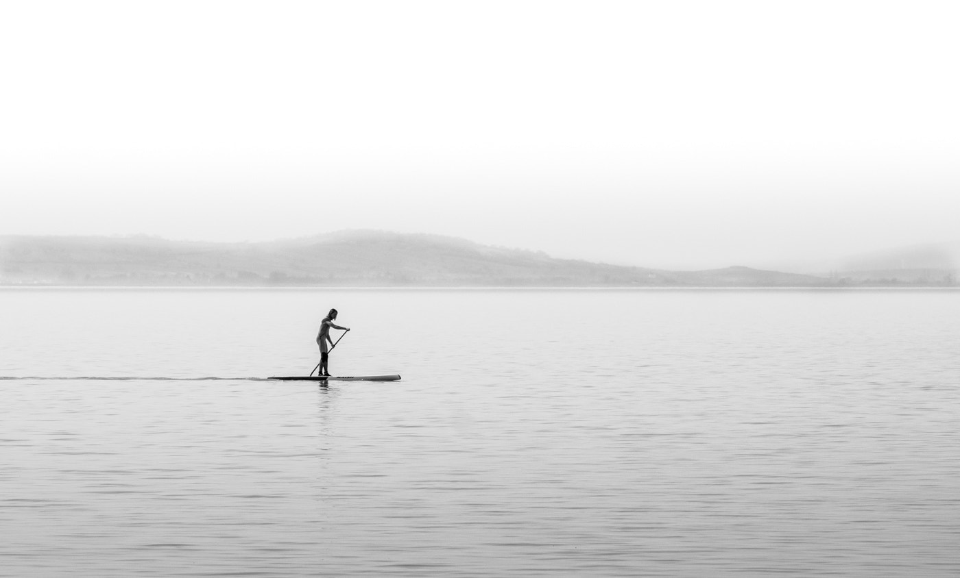 Nikon AF-S Nikkor 70-200mm F2.8G ED VR II sample photo. Alone at neusiedler see photography