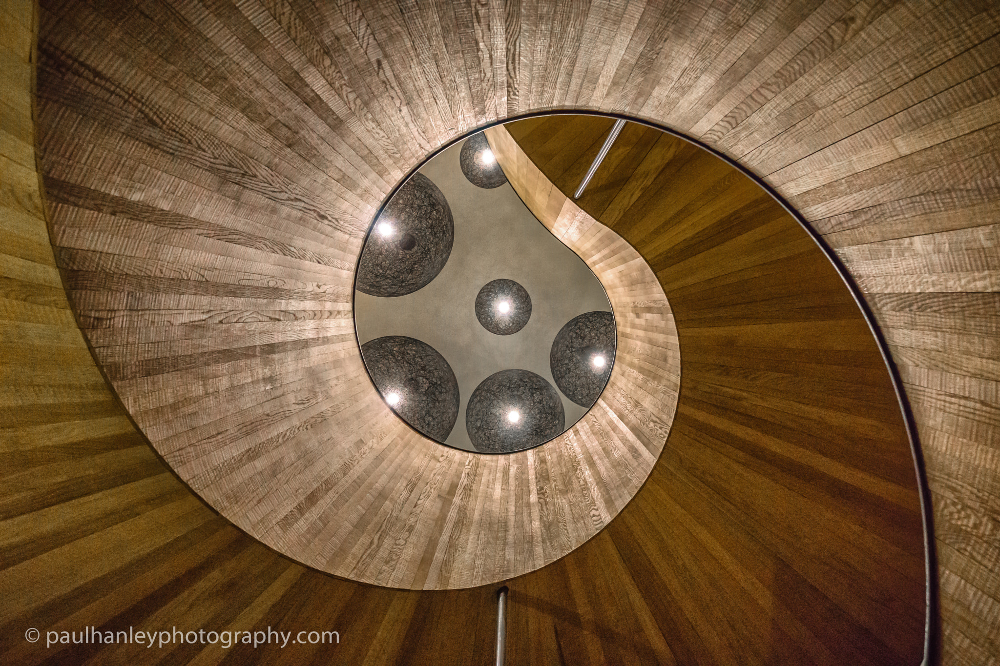 Sony a6000 + Sony E 10-18mm F4 OSS sample photo. Spiral staircase photography