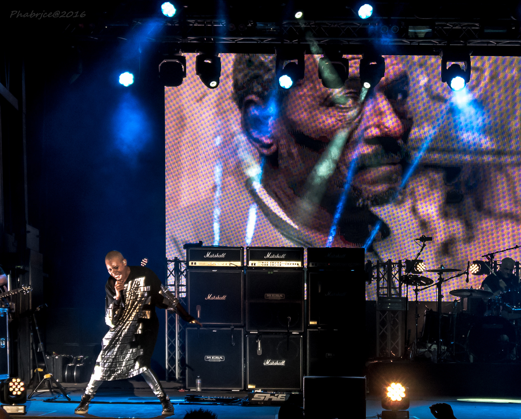 Panasonic Lumix DMC-GX7 sample photo. Skunk anansie live photography