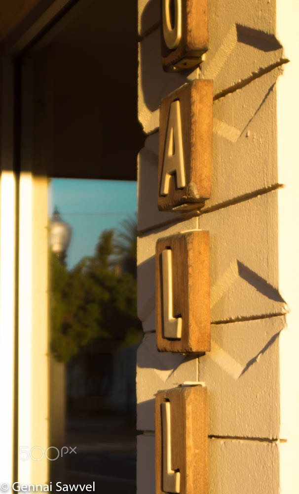 Sigma 28-80mm f/3.5-5.6 II Macro sample photo. Old building with reflection photography