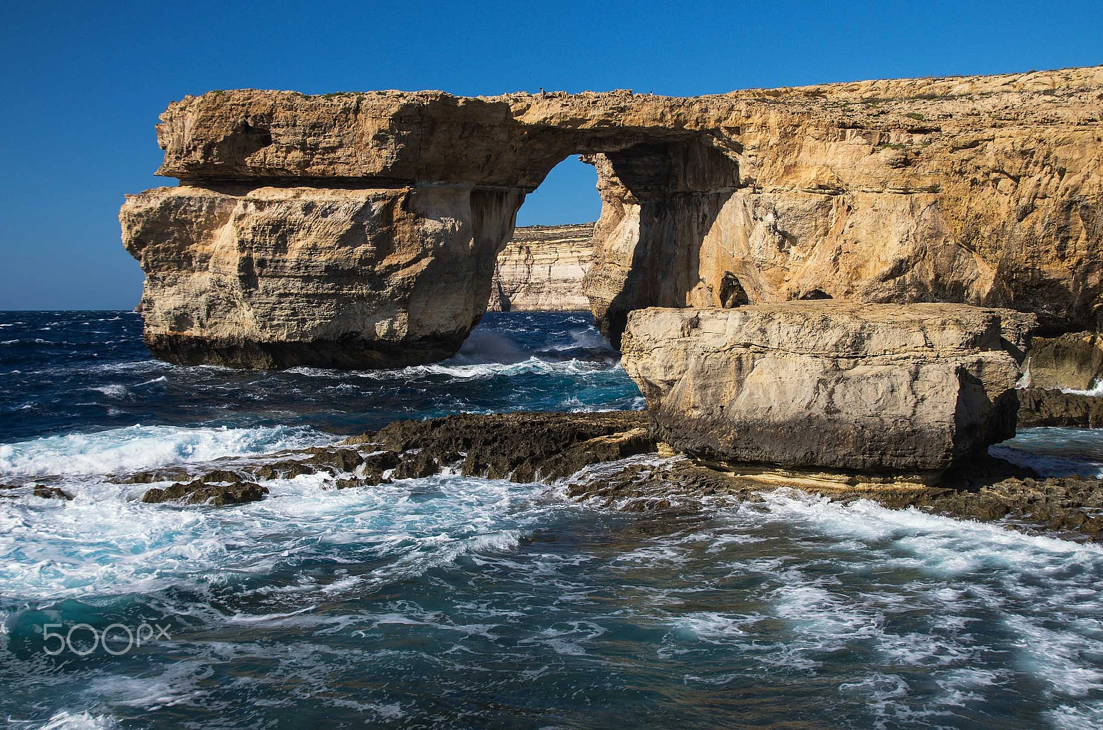 Pentax K-5 II sample photo. Azure window photography