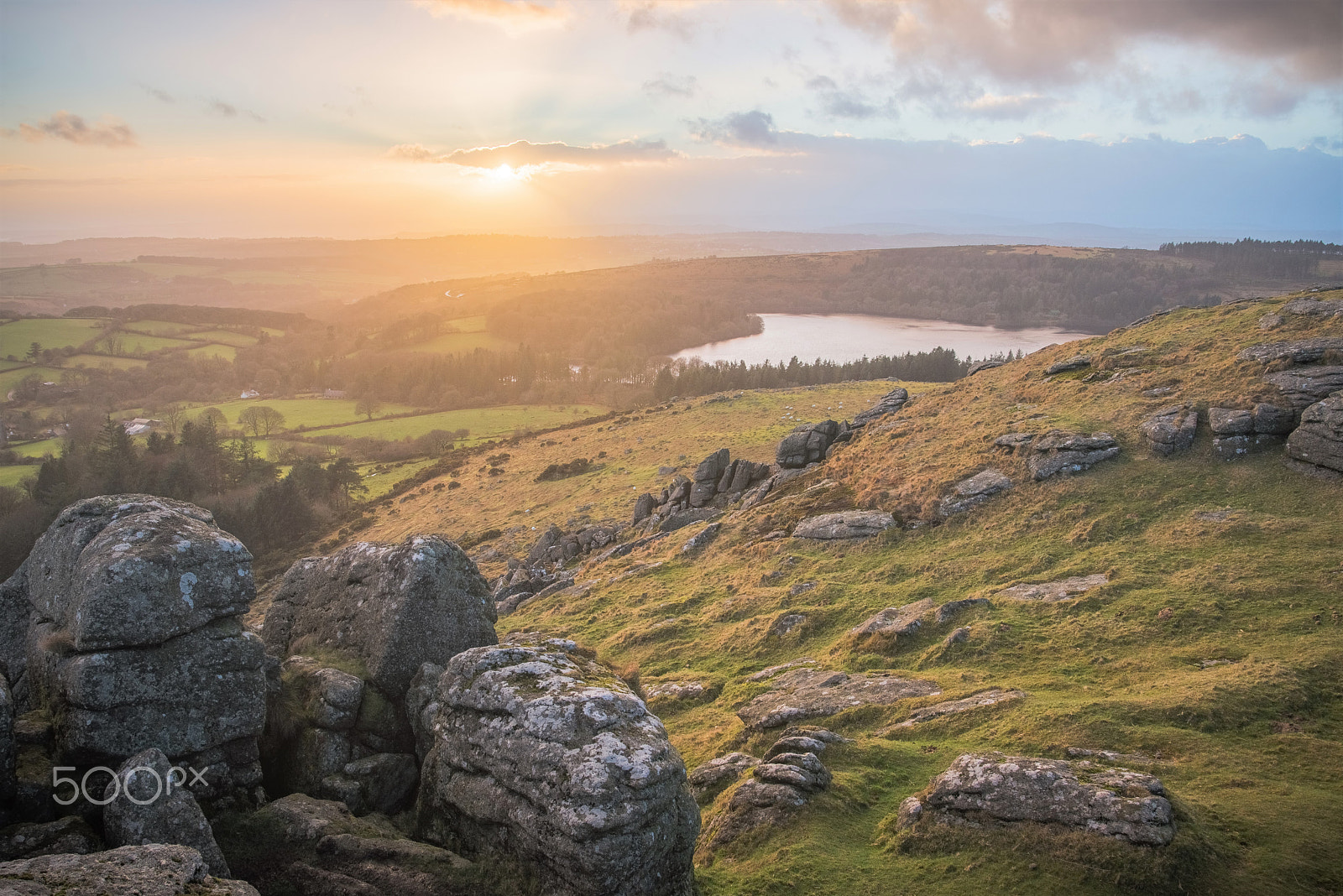 Nikon D600 + AF Zoom-Nikkor 28-80mm f/3.5-5.6D sample photo. Evening on sheepstor photography