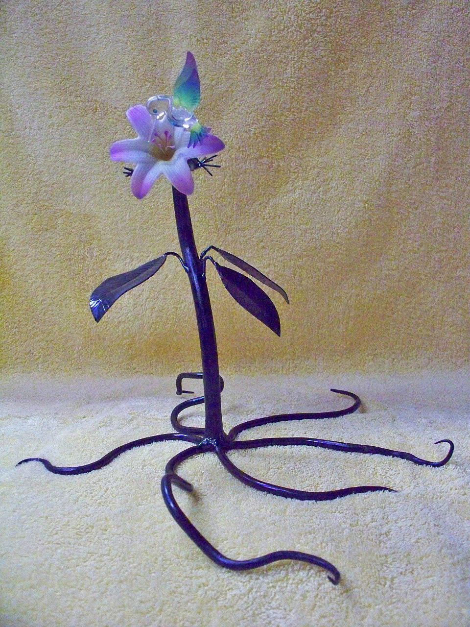 Kodak Z1275 ZOOM DIGITAL CAMERA sample photo. Ceramic metal hummingbird photography