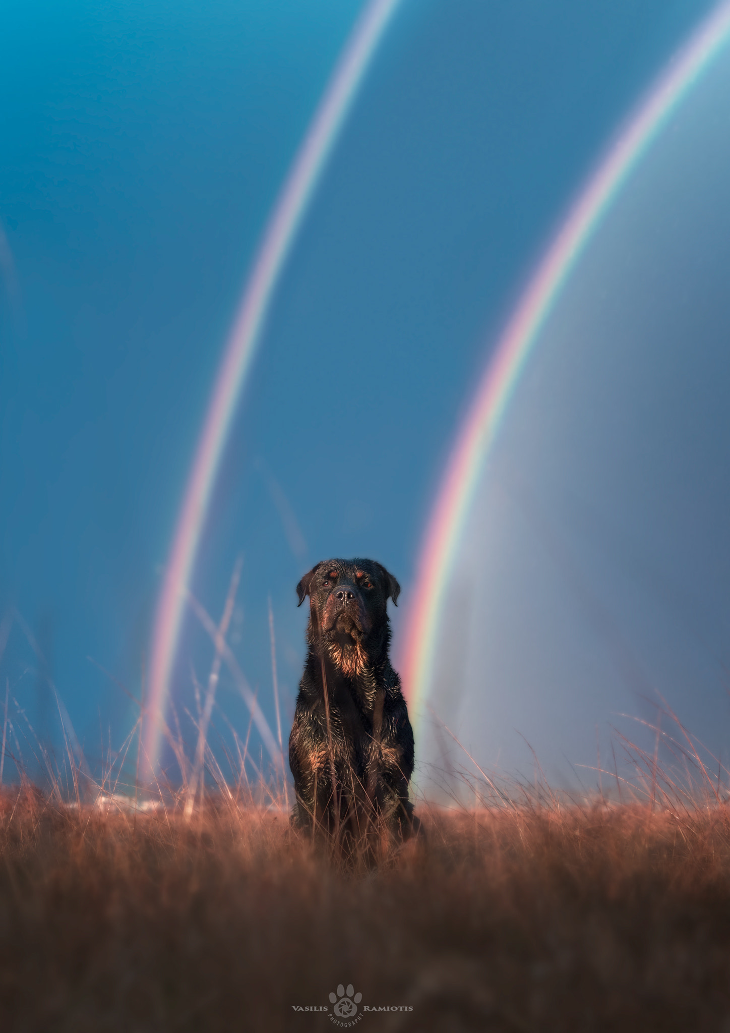 Nikon D3200 sample photo. Double rainbow double luck. photography