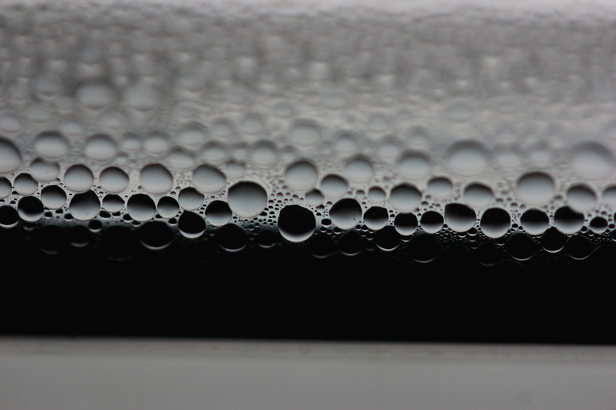 Canon EF-S 60mm F2.8 Macro USM sample photo. Bw bubbles photography