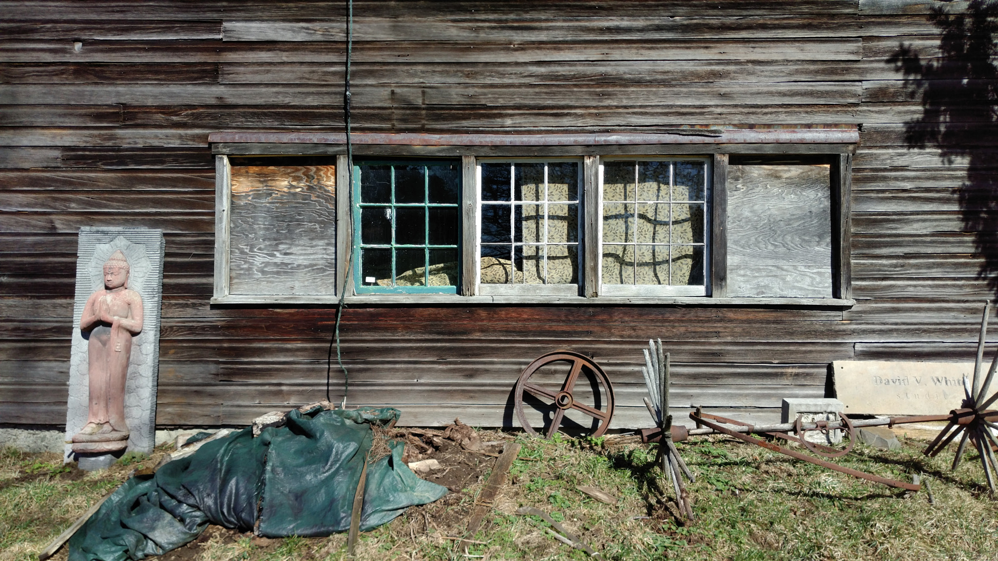 ZTE A2017U sample photo. Buddha barn  photography