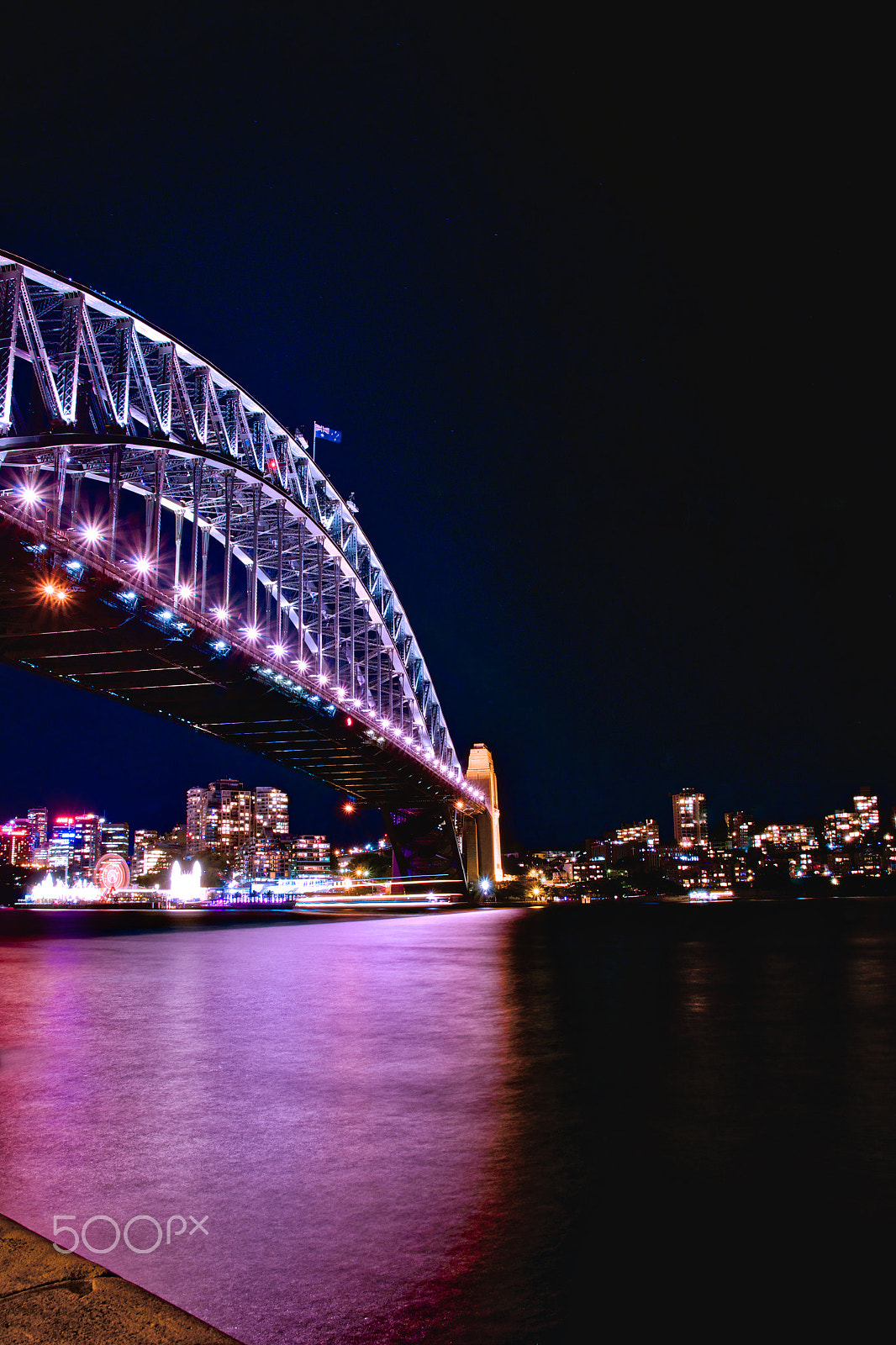 Pentax K-5 sample photo. Sydney harbour bridge photography