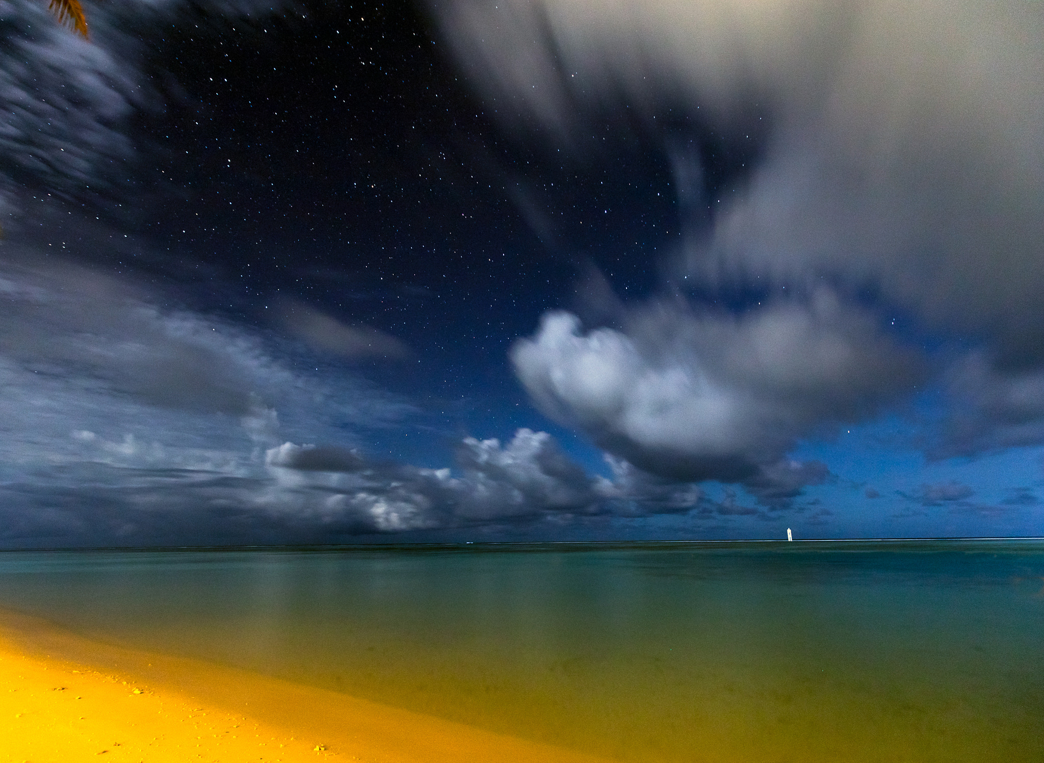 Canon EF 16-35mm F2.8L II USM sample photo. Maldives at night photography