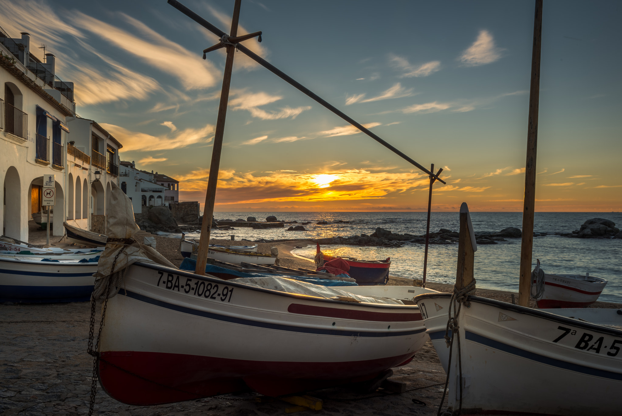 Nikon D610 + AF Nikkor 28mm f/2.8 sample photo. Calella de palafrugell photography