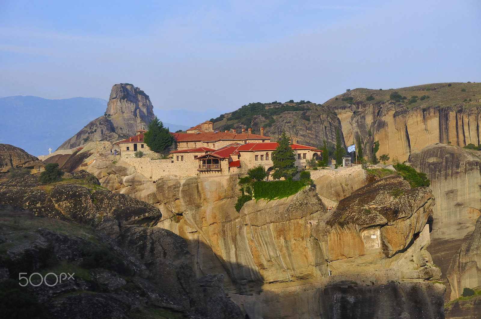 Nikon D90 + Sigma 17-70mm F2.8-4 DC Macro OS HSM sample photo. Monasteries of meteora photography