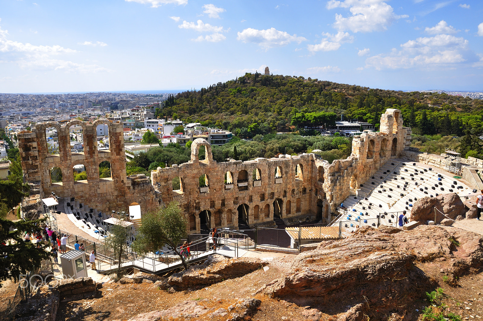 Sigma 17-70mm F2.8-4 DC Macro OS HSM sample photo. Acropolis in athens, greece photography