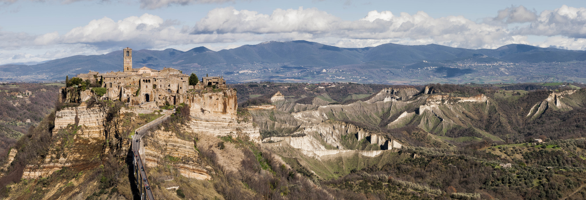 Nikon D3000 sample photo. The dying city (civita di bagnoreggio) photography