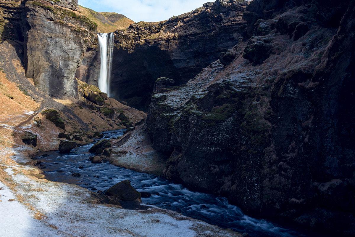 Canon EF-S 24mm F2.8 STM sample photo. Hidden waterfall photography