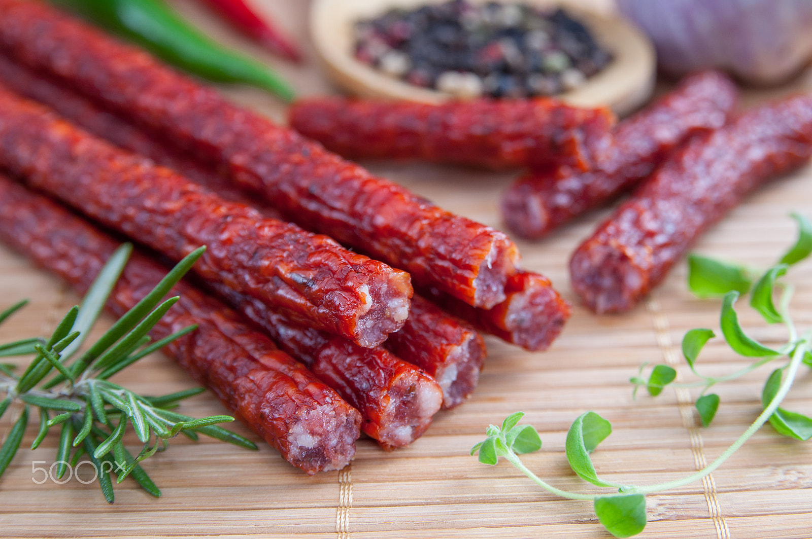 Nikon D90 + Sigma 18-50mm F2.8 EX DC Macro sample photo. Snack stick sausage photography