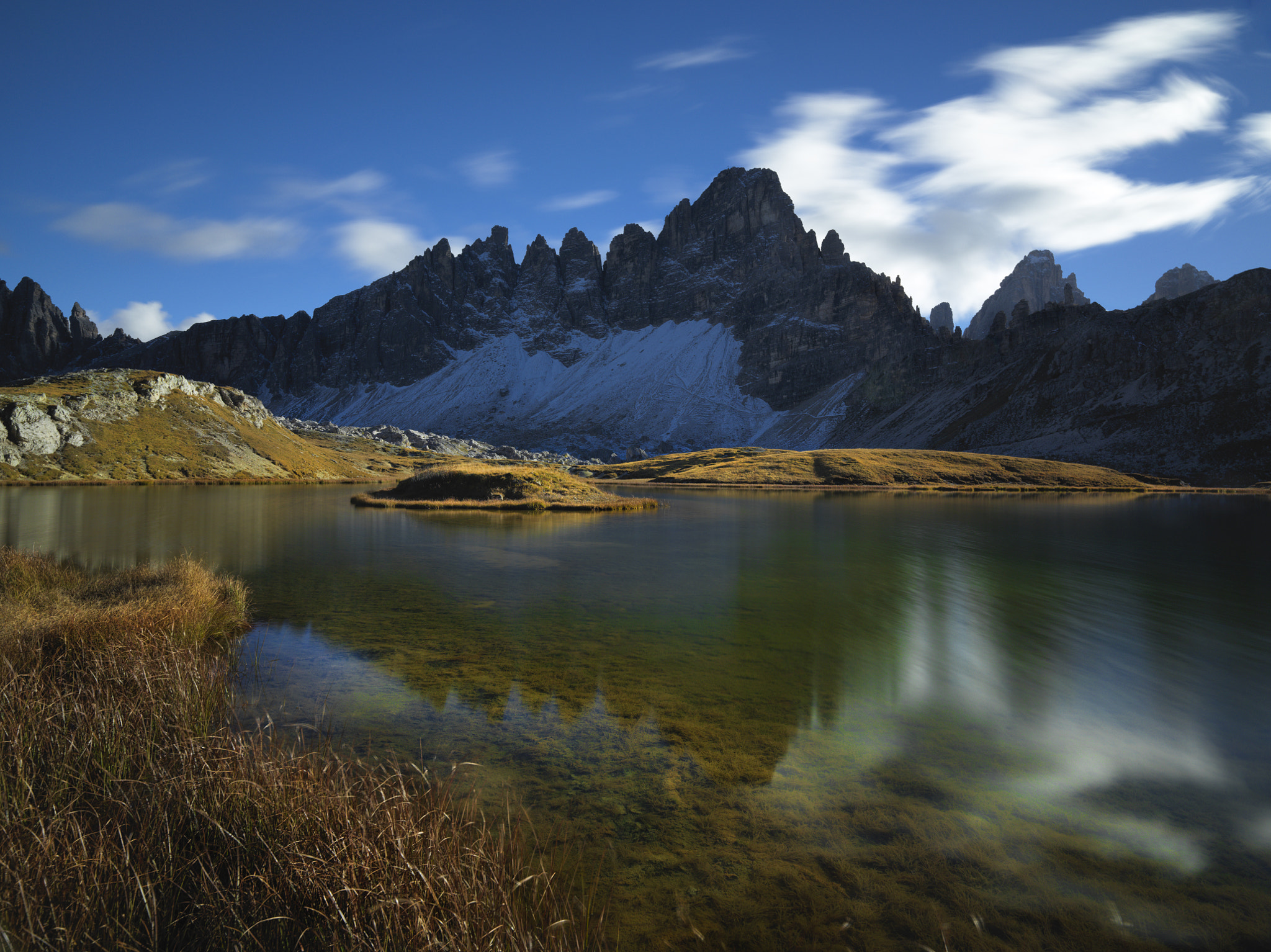 HCD 28 sample photo. Laghi dei piani. dolomiti. italia. photography