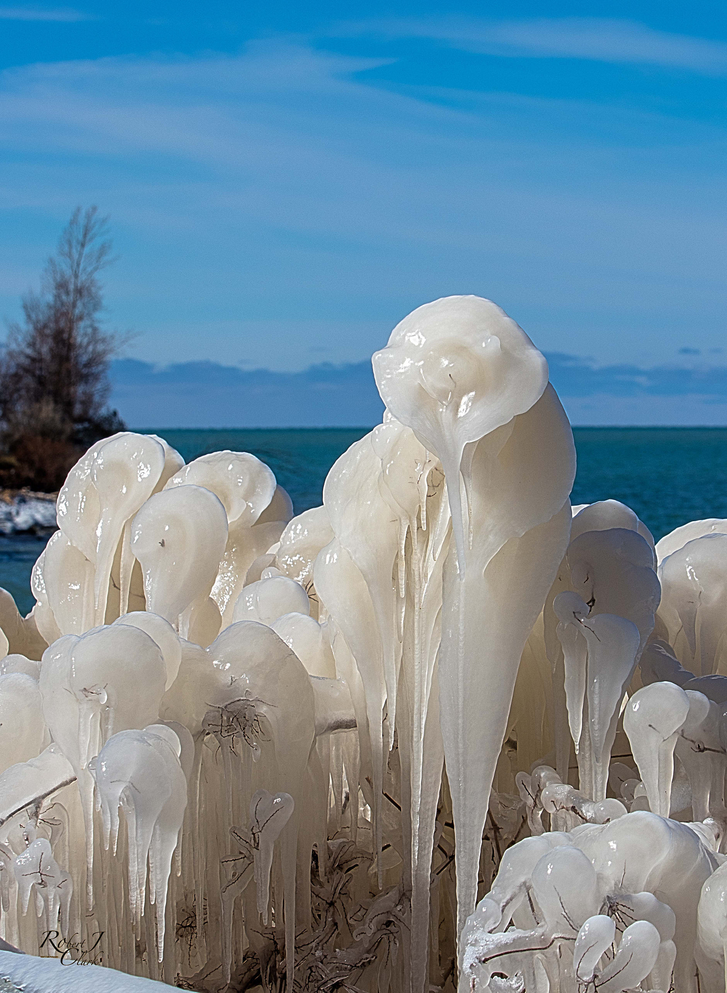 Canon EF 70-200mm F2.8L IS II USM sample photo. Lake ice photography