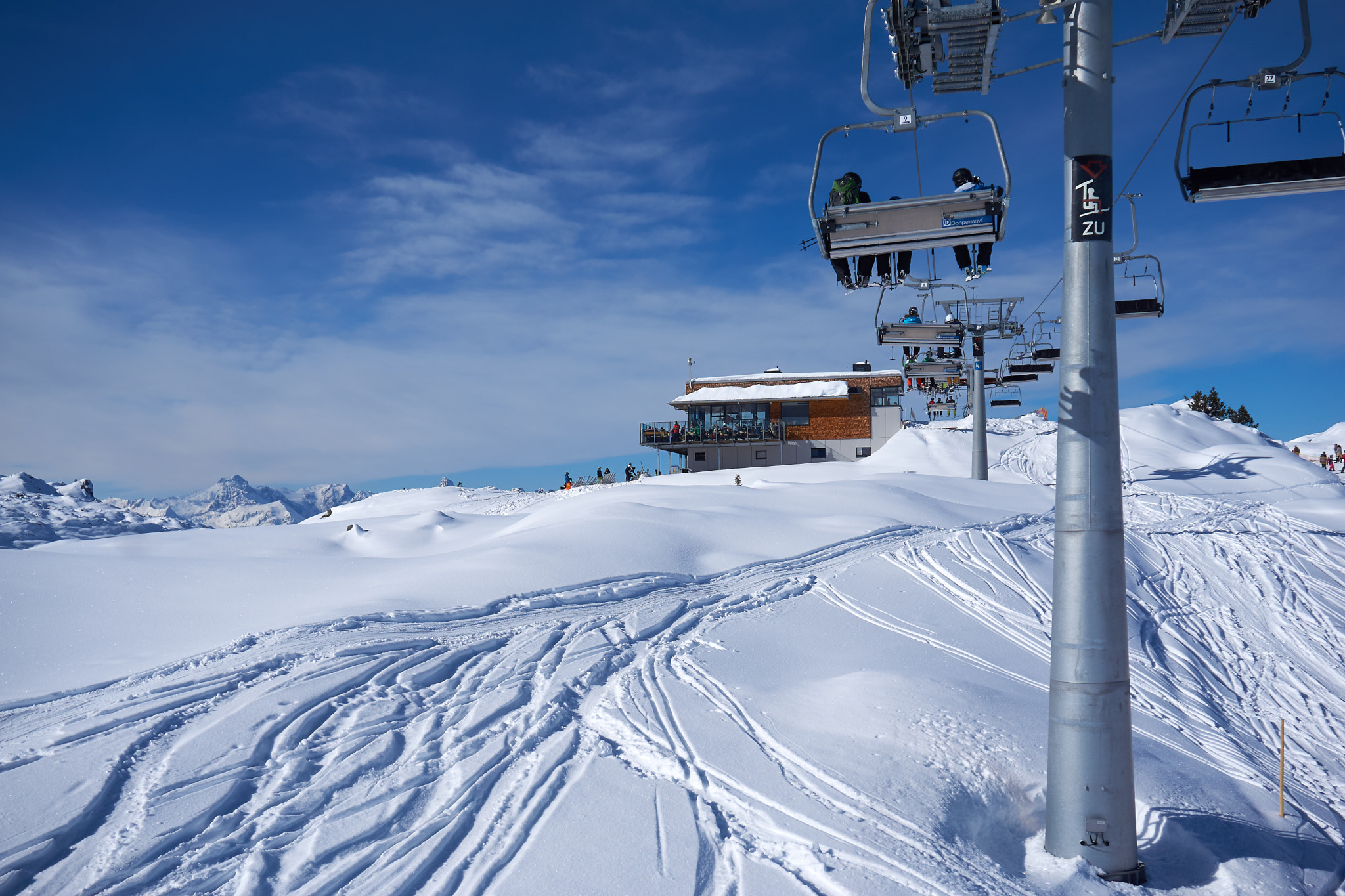 Sony a5100 sample photo. Sonnenkopf ski arlberg photography