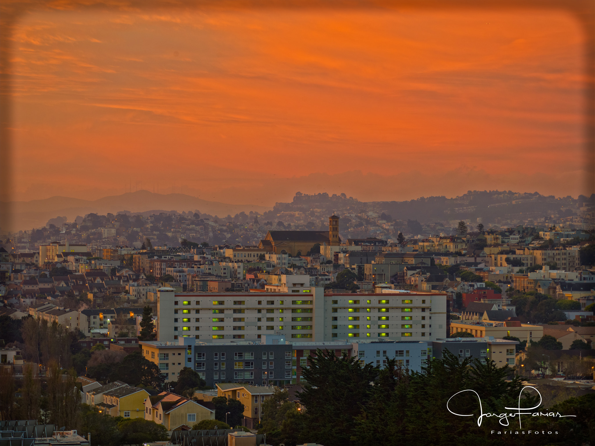 Phase One IQ140 sample photo. Good morning sf photography