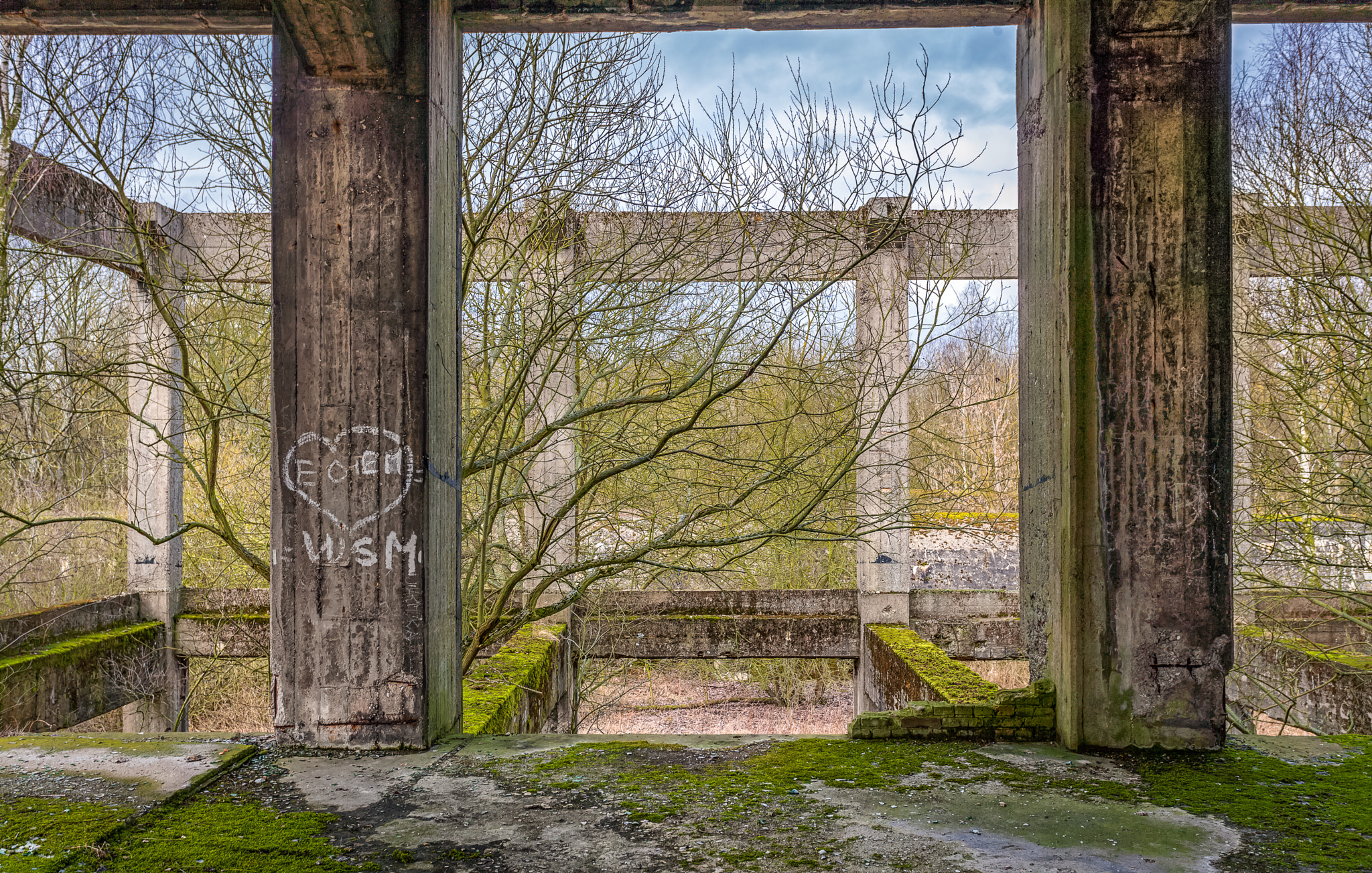 Canon EF 17-40mm F4L USM sample photo. Hydrierwerke politz ruins 2 photography