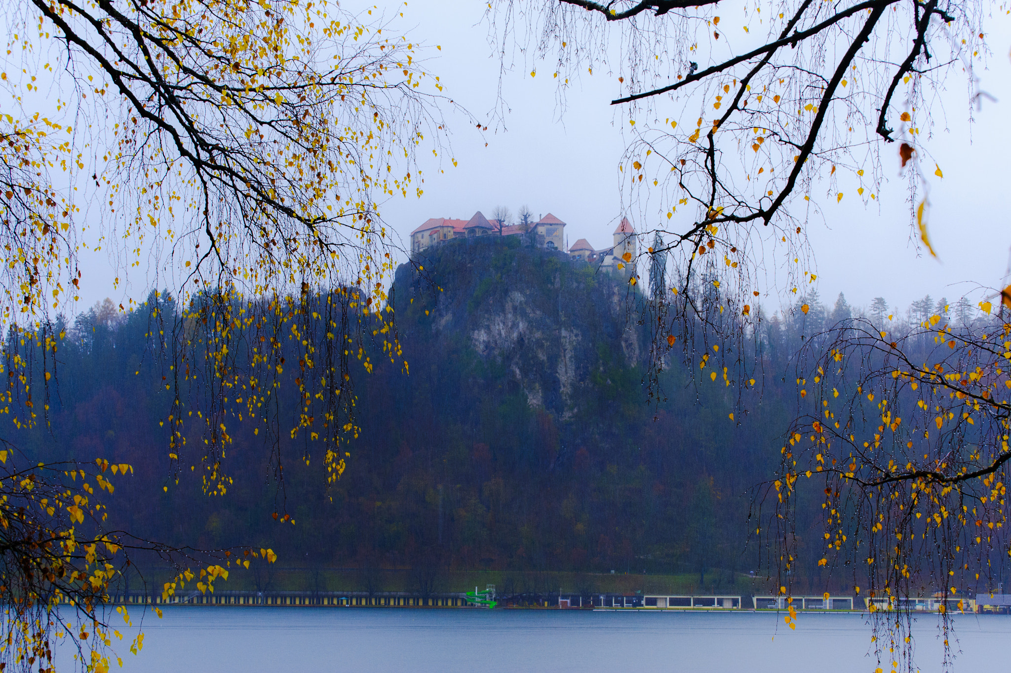 Nikon D700 sample photo. Bled castle photography