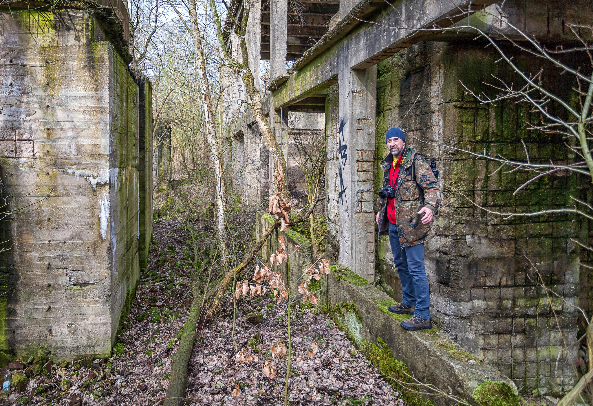 Canon EF 17-40mm F4L USM sample photo. Hydrierwerke politz ruins 3 photography
