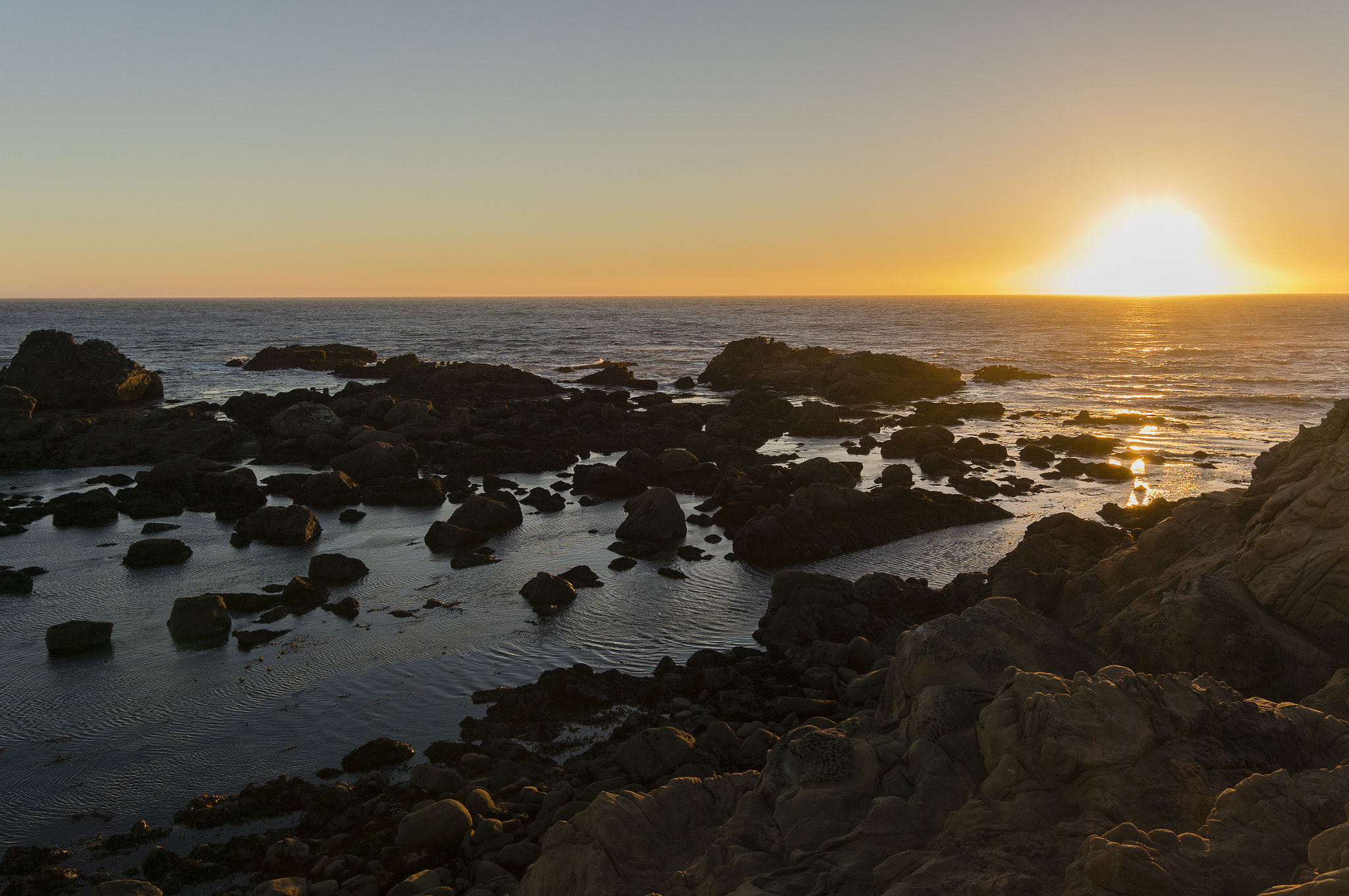 Sony Alpha NEX-6 sample photo. Coastal sunset photography