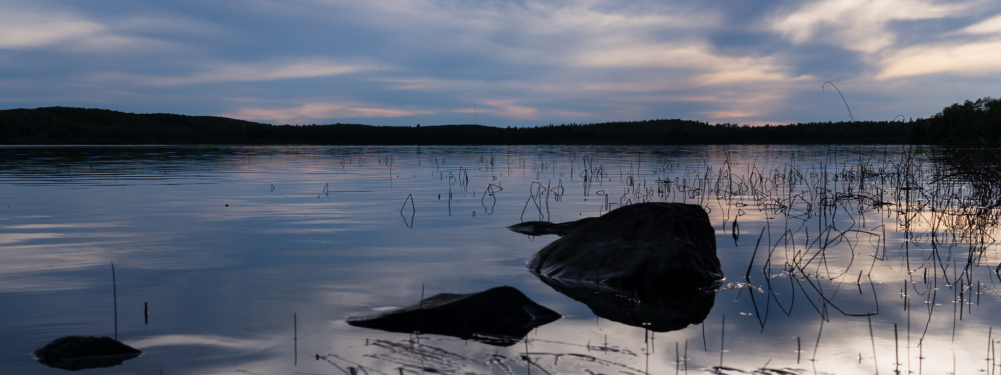 Sony Alpha NEX-6 + Sigma 30mm F2.8 EX DN sample photo. Worm lake sunset photography