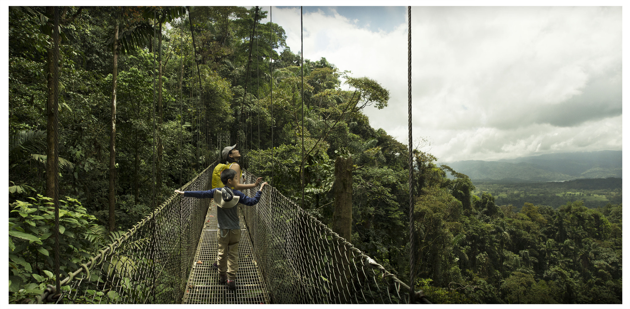 Olympus PEN E-P5 sample photo. Hanging bridges photography