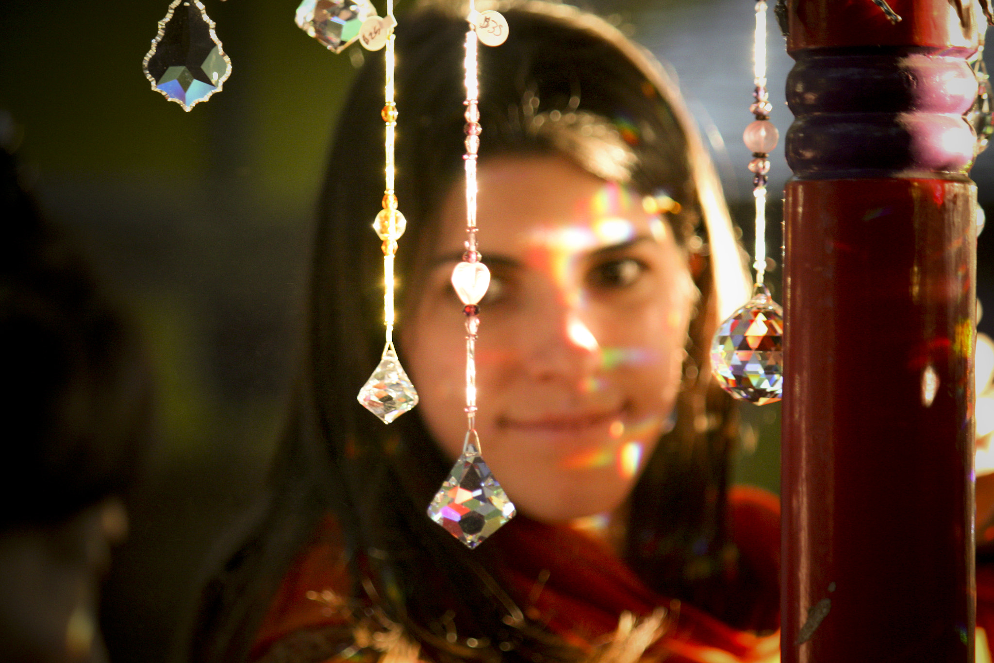 Canon EF-S 55-250mm F4-5.6 IS sample photo. The reflection of crystals photography