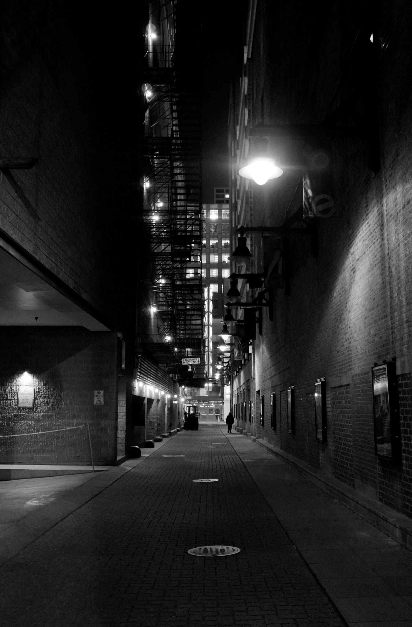 Sony E 20mm F2.8 sample photo. Empty night photography