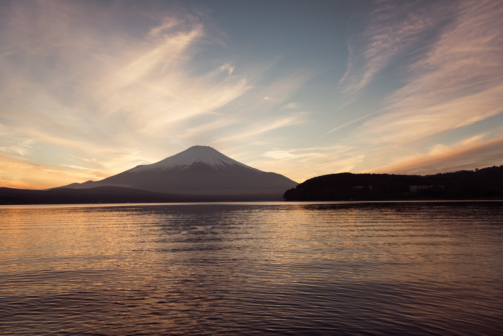 Nikon D810A sample photo. Mt. fuji at sunset photography