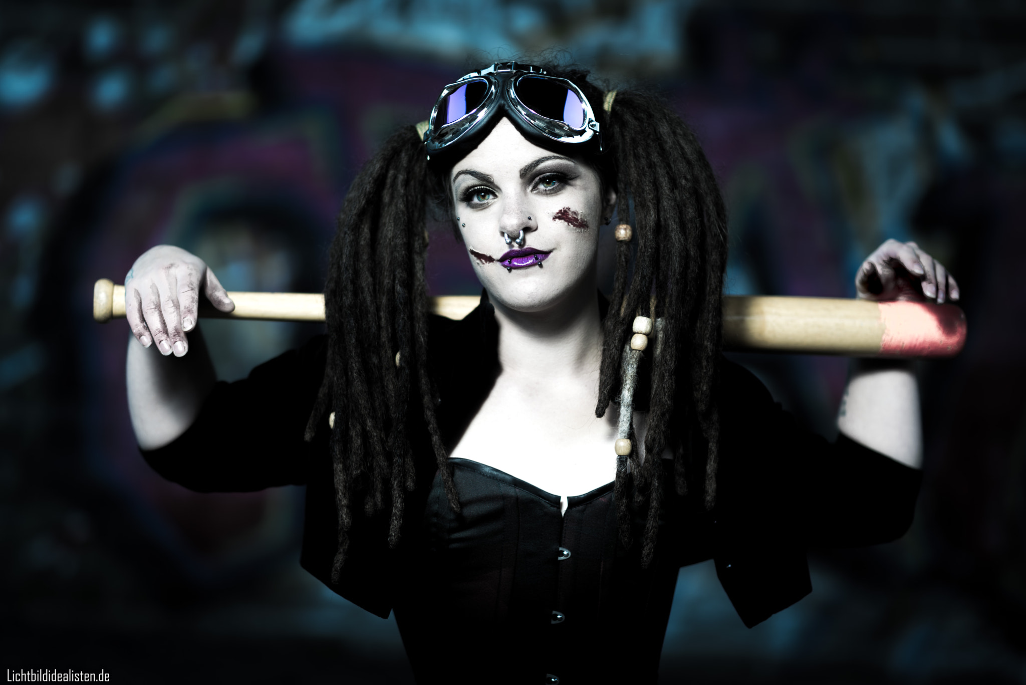 Nikon D810 + Nikon AF-S Nikkor 85mm F1.8G sample photo. Harley quinn photography