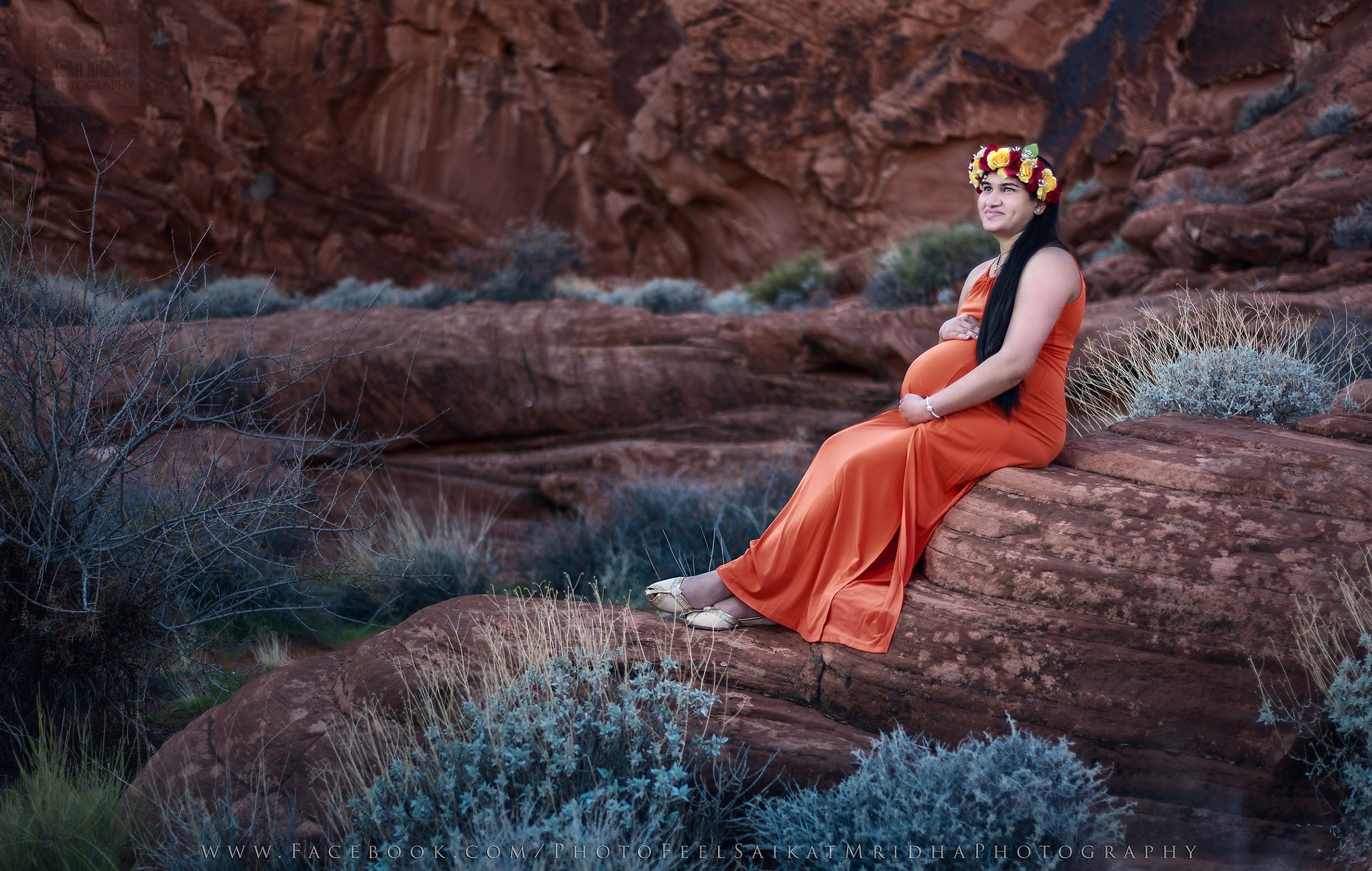 Nikon D810 sample photo. Jalpa's pregnancy photoshoot at valley of fire, nevada photography