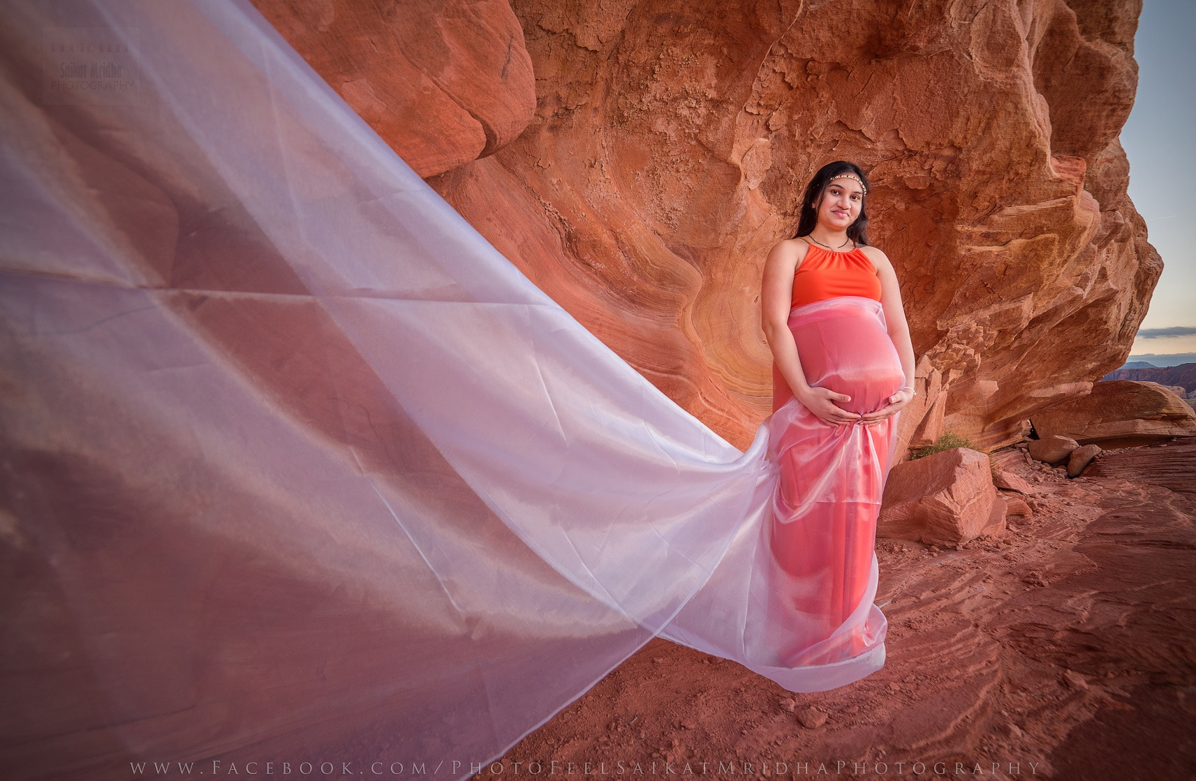 Samyang 14mm F2.8 ED AS IF UMC sample photo. Jalpa's pregnancy photoshoot at valley of fire, nevada photography