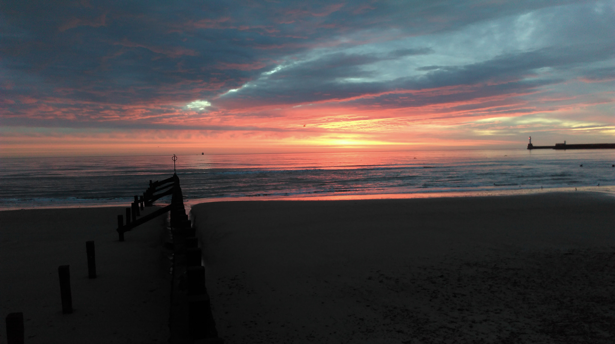 HTC DESIRE 626 sample photo. Aberdeen beach photography