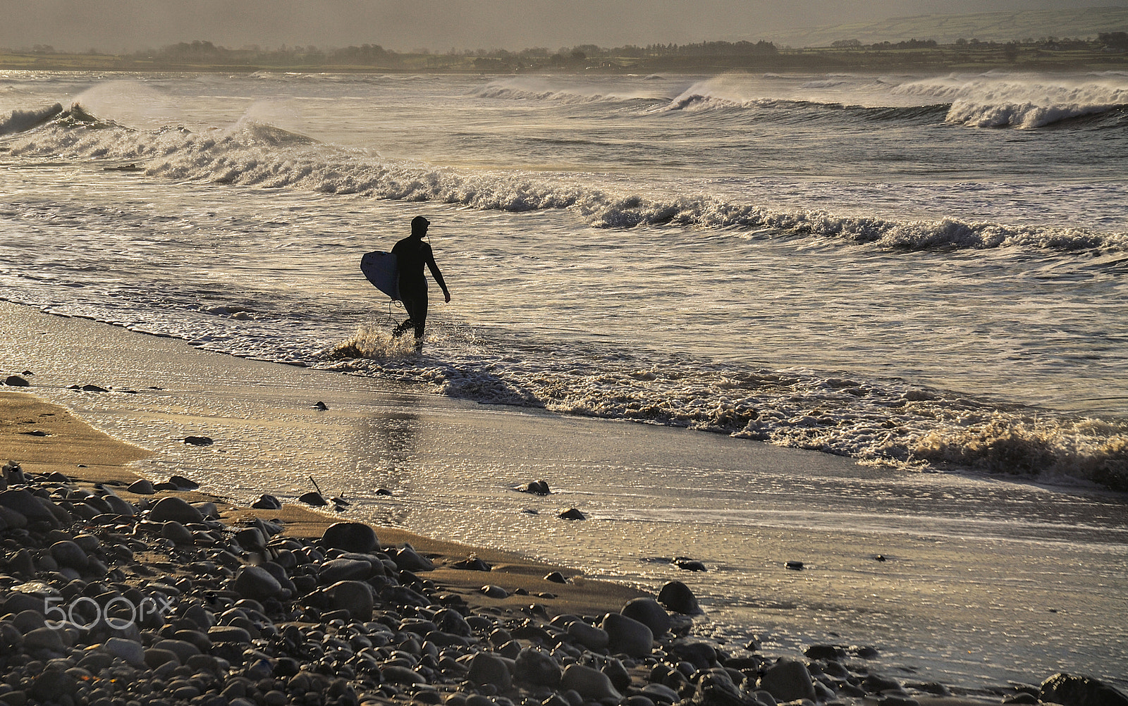 Nikon D200 sample photo. Ireland co sligo strandhill surf's up photography