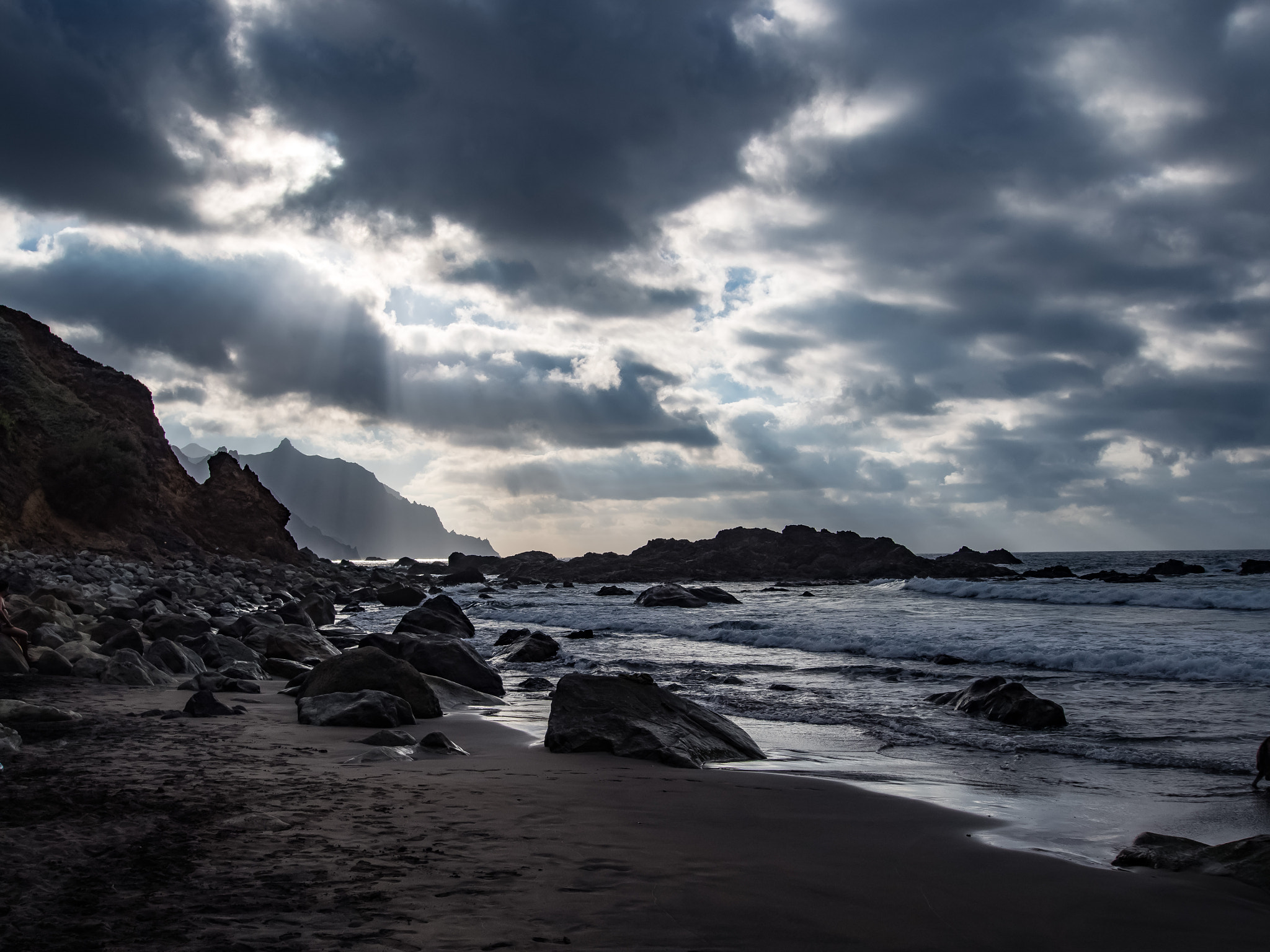 Olympus OM-D E-M5 sample photo. Playa de benijo photography